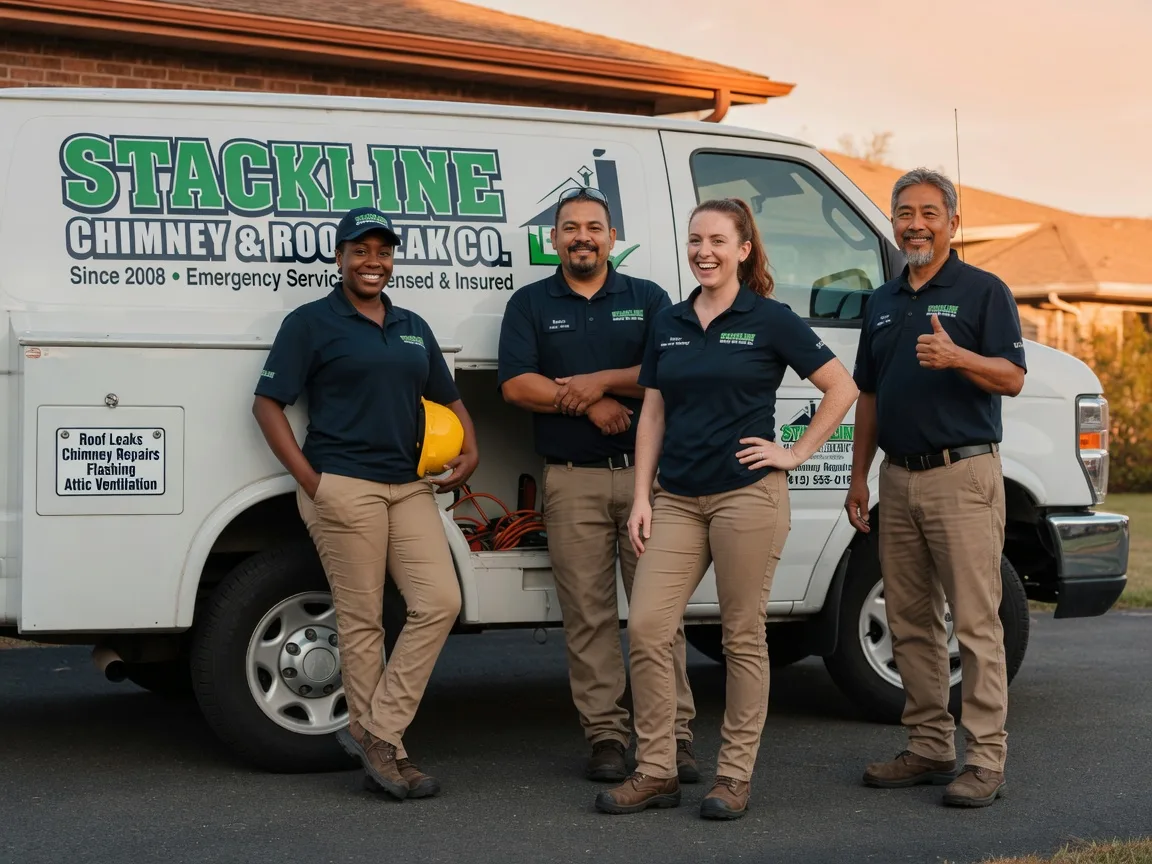 Chimney flashing repair company in Reesville, OH